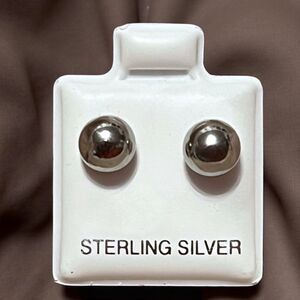 Sterling Silver 7mm Ball Stud Earrings